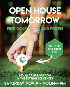 Experience the Fun of Indoor Golf at Tempo Golf Club’s Open House in Indian Trail!