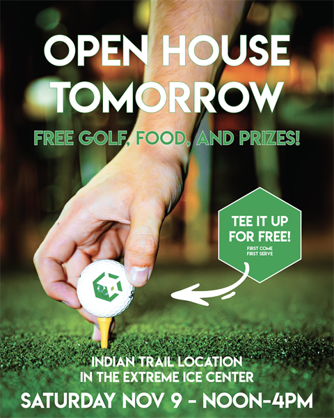 Experience the Fun of Indoor Golf at Tempo Golf Club’s Open House in Indian Trail!